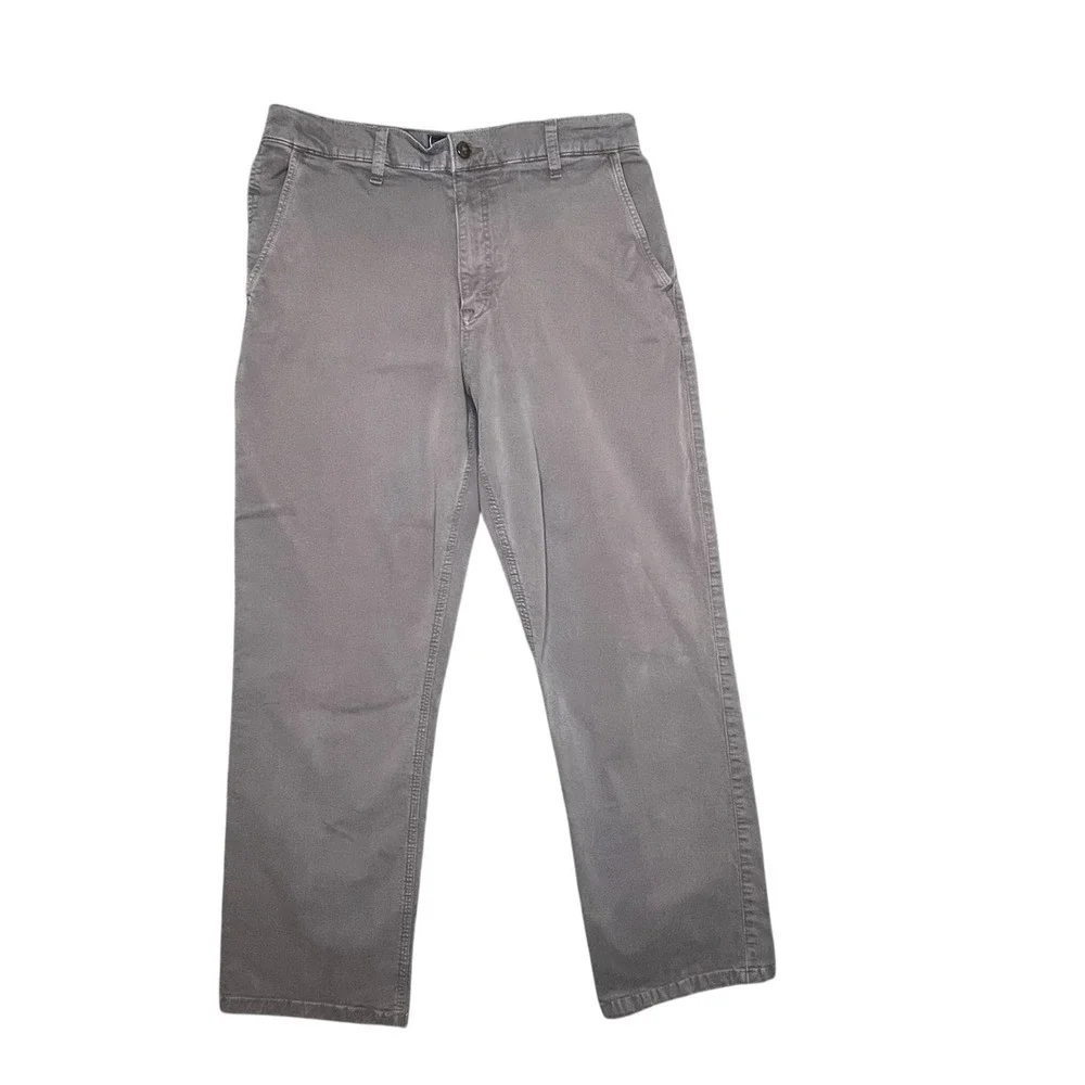 North Face Mens Pants 32 Short Gray Cotton Stretch Casual Outdoor Cargo Gorpcore